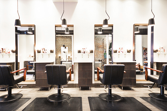 another view of salon working area 